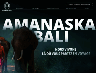 amanaska-bali.com screenshot