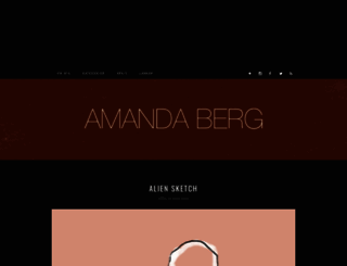 amandaberg.webblogg.se screenshot