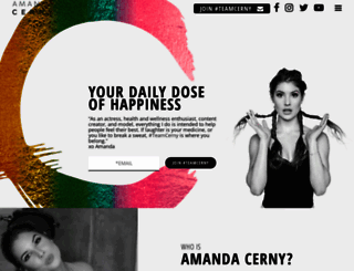 amandacerny.com screenshot