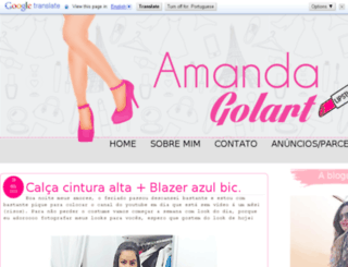 amandagolart.com screenshot