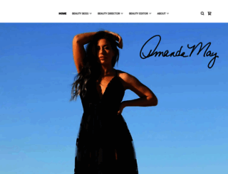 amandamaybeauty.com screenshot