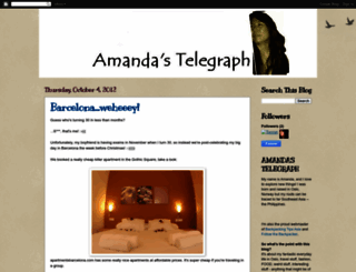 amandas-telegraph.blogspot.com screenshot