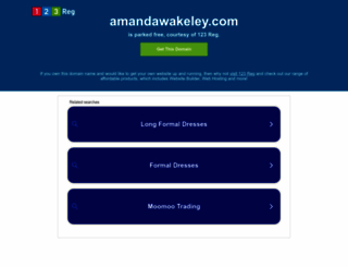 amandawakeley.com screenshot