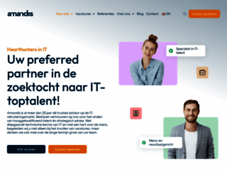 amandis.be screenshot