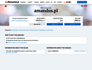 amandus.pl screenshot