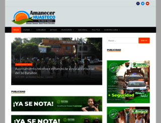amanecerhuasteco.com screenshot