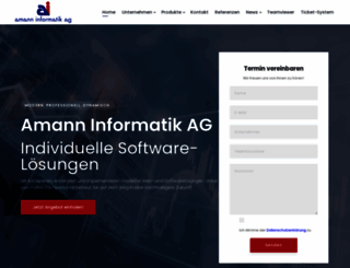 amanninformatik.ch screenshot