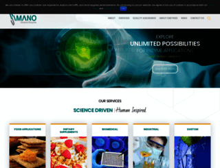 amano-enzyme.com screenshot
