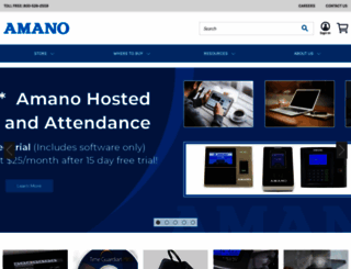 amano.com screenshot