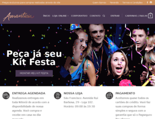 amanticia.com.br screenshot
