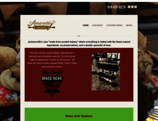 amarettidesserts.com screenshot