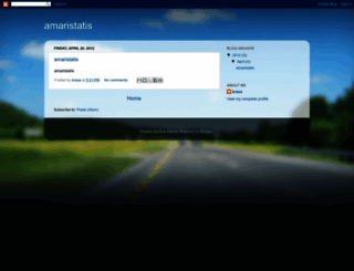 amaristatis.blogspot.com screenshot