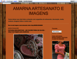 amarnaartesanatoeimagens.blogspot.com.br screenshot