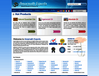 amarnathexport.com screenshot