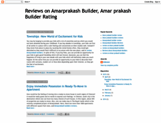 amarprakash-builders-ratings.blogspot.com screenshot