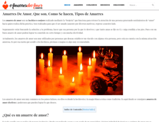 amarresdeamorcaseros.com screenshot