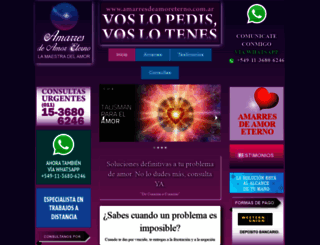 amarresdeamoreterno.com.ar screenshot