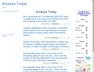 amasyatoday.com screenshot