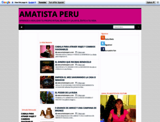 amatistaperu.com screenshot
