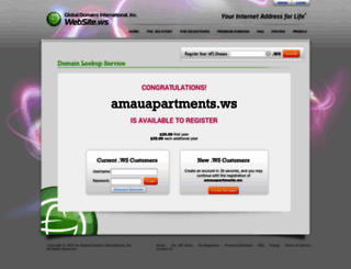 amauapartments.ws screenshot