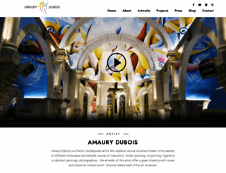 amaury-dubois.com screenshot