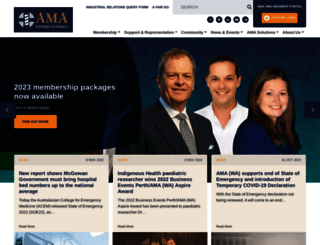 amawa.com.au screenshot