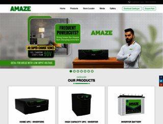 amaze-india.com screenshot