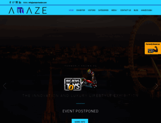 amaze-london.com screenshot