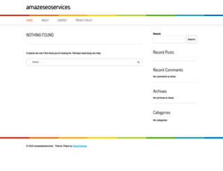 amazeseoservices.com screenshot