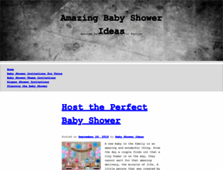 amazing-baby-shower-ideas.com screenshot