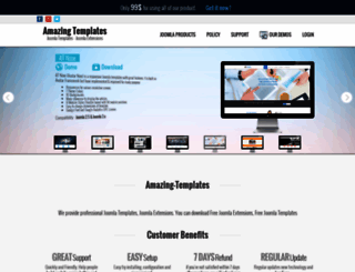 amazing-templates.com screenshot