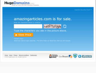 amazingarticles.com screenshot