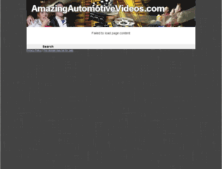 amazingautomotivevideos.com screenshot