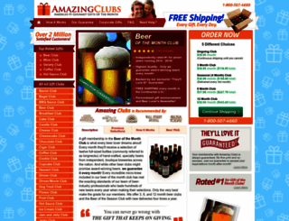 amazingbeerclub.com screenshot