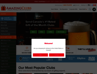 amazingclubs.ca screenshot