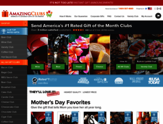amazingclubs.com screenshot