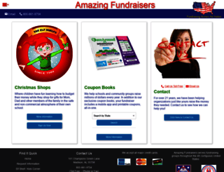 amazingfundraisers.net screenshot