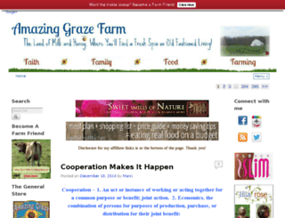 amazinggrazefarm.com screenshot