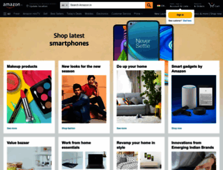 amazom.in screenshot