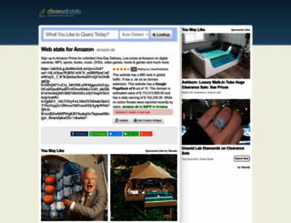 amazon.de.clearwebstats.com screenshot