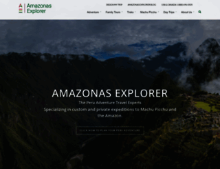 amazonas-explorer.com screenshot