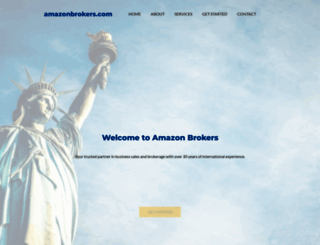 amazonbrokers.com screenshot
