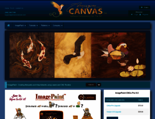 amazoncanvas.com screenshot