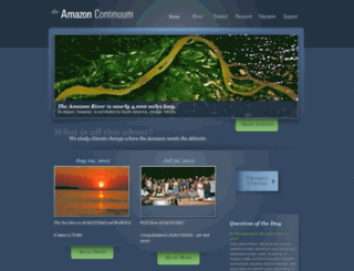 amazoncontinuum.org screenshot