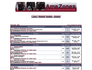 amazones.forumactif.fr screenshot