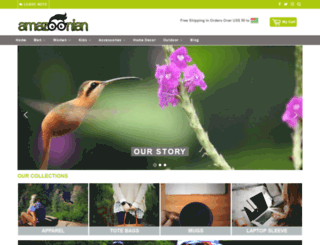 amazoonian.org screenshot