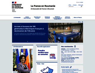 ambafrance-ro.org screenshot