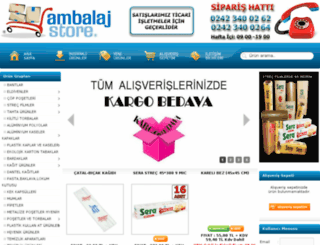 ambalajstore.com screenshot