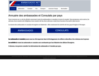ambassades.net screenshot