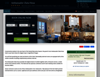 ambassador-zlata-husa.hotel-rez.com screenshot